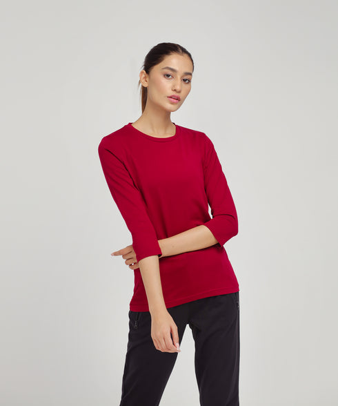 Women's Essential Three Quarter Tee